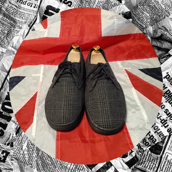 Doc Martens Tweed Shoes - Picture 1 of 4